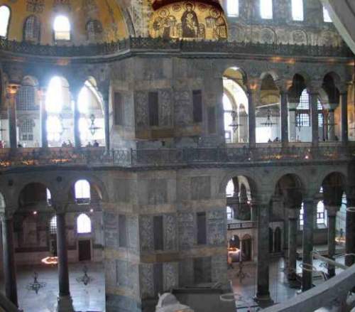 Aghia Sophia - interior